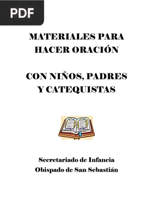 Materiales para hacer oración con niños, padres y catequistas