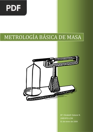 Metrología básica de masa