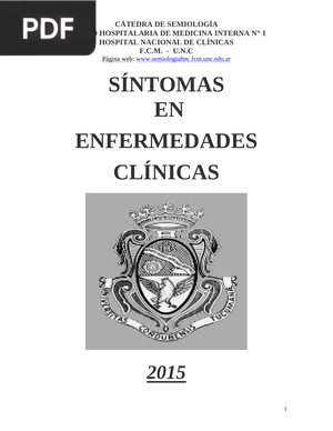 Síntomas en Enfermedades Clínicas