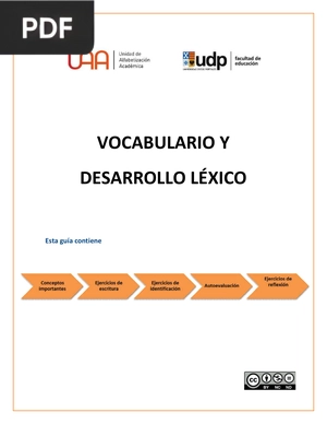 Vocabulario y desarrollo léxico