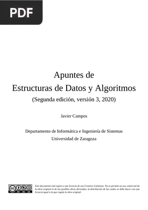 Apuntes de Estructuras de Datos y Algoritmos