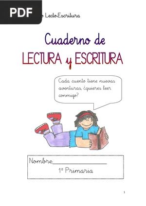 Cuaderno de lectura y escritura