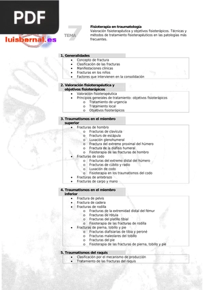 Fisioterapia en traumatología