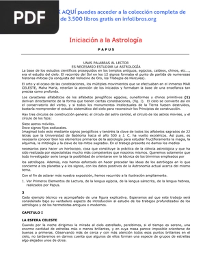 Iniciación a la Astrología