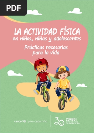 La actividad física en niños, niñas y adolescentes