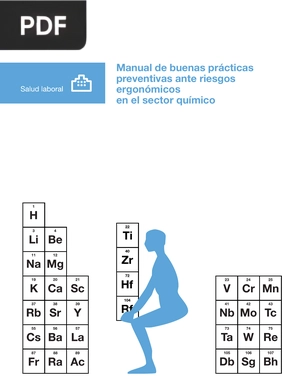 Manual de buenas prácticas preventivas ante riesgos ergonómicos en el sector químico