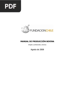 Manual de producción bovina