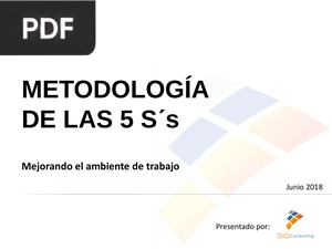 Metodología de las 5S's