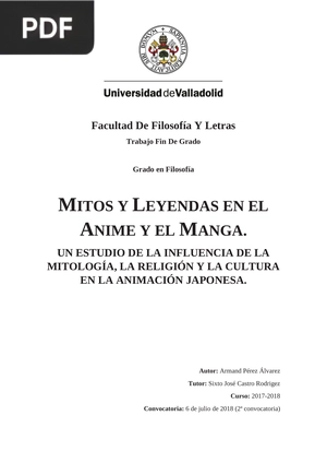 Mitos y Leyendas en el Anime y el Manga