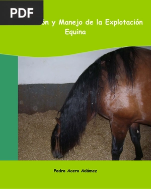 Planificación y Manejo de la Explotación Equina