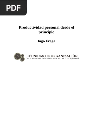 Productividad personal desde el principio