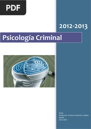 Psicología Criminal