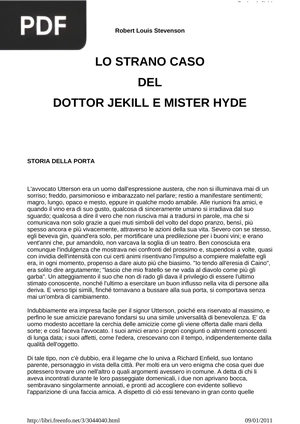 Gli strani casi del dottor Jekyll e del signor Hyde (El extraño caso del Dr. Jekyll y Mr. Hyde)