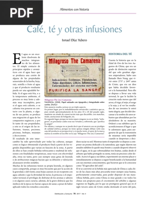 Café, té y otras infusiones