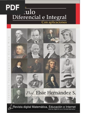 Cálculo diferencial e integral, con aplicaciones.