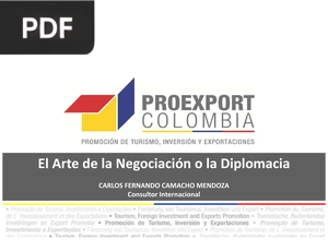 El Arte de la Negociación o la Diplomacia (Presentación)