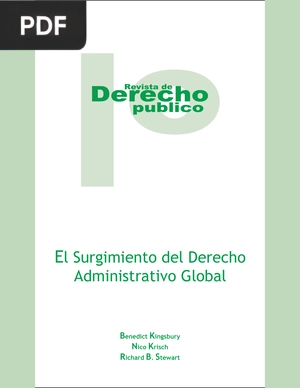 El Surgimiento del Derecho Administrativo Global