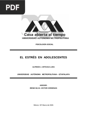 El estrés en adolescentes