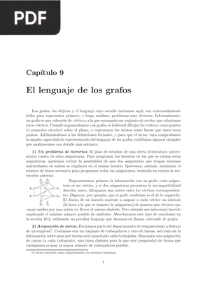 El lenguaje de los grafos