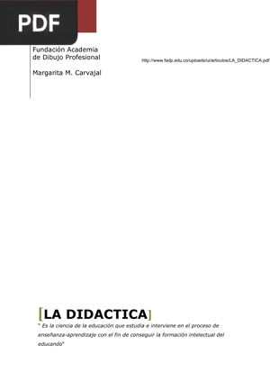 La Didáctica