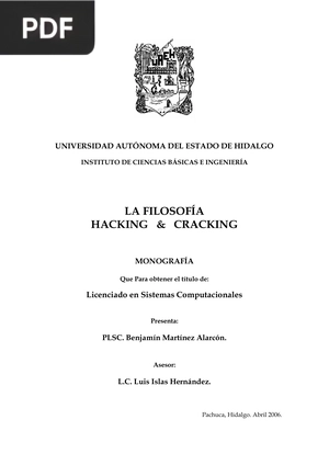 La filosofía hacking & cracking