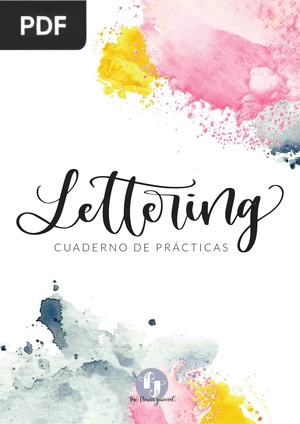 Lettering cuaderno de prácticas