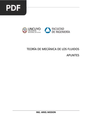 Teoría de mecánica de fluidos