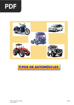 Tipos de automóviles