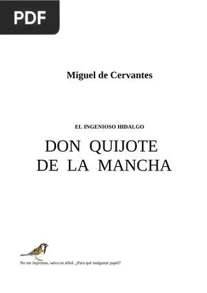 Don Quijote de la Mancha