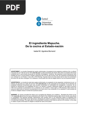 El Ingrediente Mapuche. De la Cocina al Estado-Nación