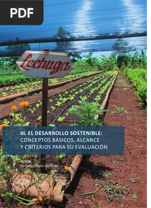 El desarrollo sostenible: conceptos básicos, alcance y criterios para su evaluación