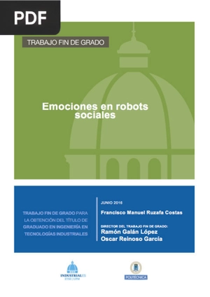 Emociones en Robots Sociales