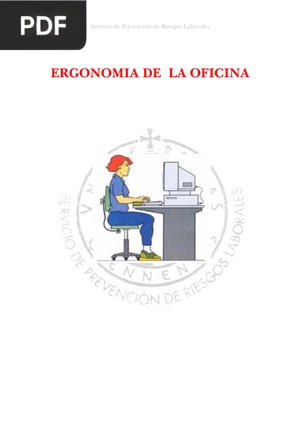 Ergonomía de la oficina (Artículo)