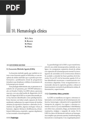 Hematología clínica