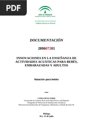 Innovaciones en la enseñanza de actividades acuáticas para bebés, embarazadas y adultos