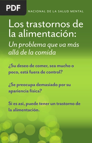 Los trastornos de la alimentación: Un problema que va más allá de la comida (Artículo)