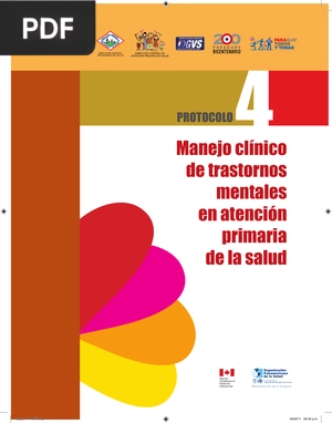 Manejo clínico de trastornos mentales en atención primaria de la salud