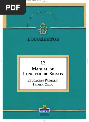 Manual de Lenguaje de Signos