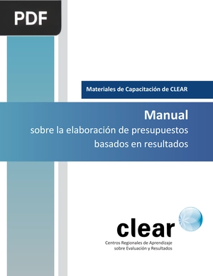 Manual sobre la elaboración de presupuestos basados en resultados