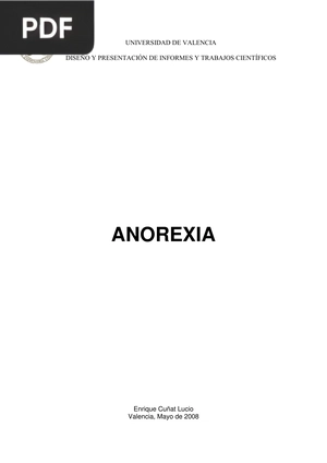 Anorexia