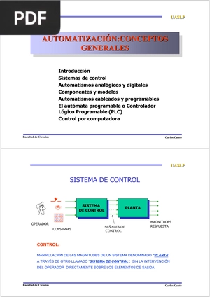 Automatización: conceptos generales