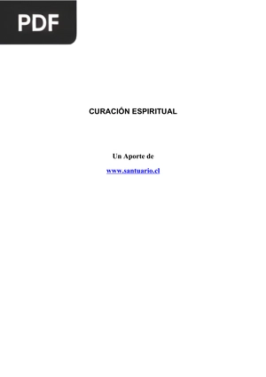 Curación espiritual