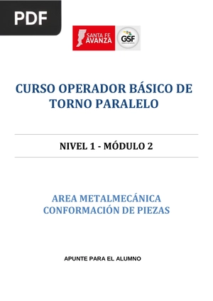 Curso operador básico de torno paralelo