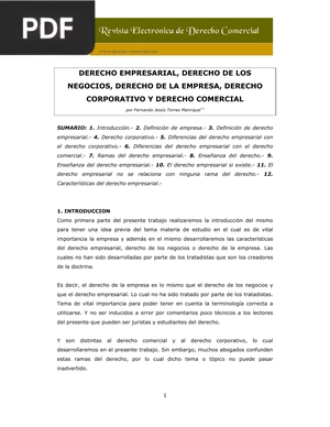 Derecho empresarial, derecho de los negocios, derecho de la empresa, derecho corporativo y derecho comercial