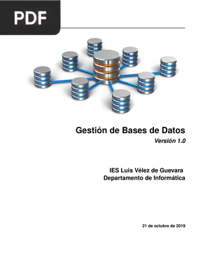 Gestión de Bases de Datos