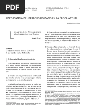 Importancia del derecho romano en la época actual