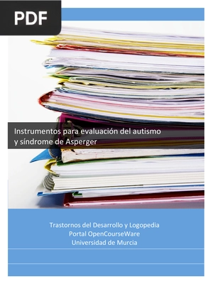 Instrumentos para evaluación del autismo y síndrome de Asperger