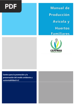 Manual de Producción Avícola y Huertos Familiares