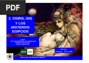 Osiris, Isis y los Misterios Egipcios (Presentación)