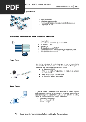 Redes, tipos y sus aplicaciones